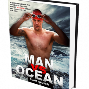 Man vs Ocean Book by Adam Walker